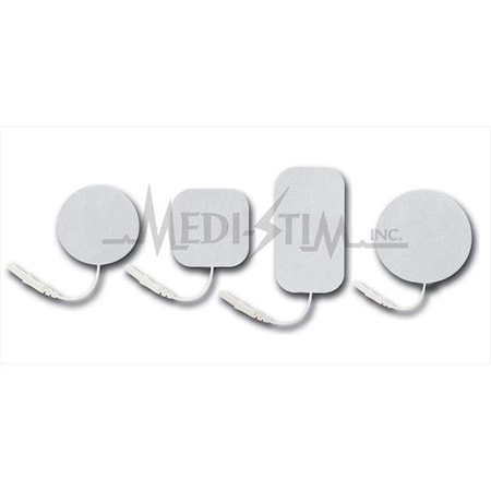 Infiniti EL5000AG Medi - Stim Infiniti 2 In. Rnd; Pigtail White Cloth; Reusable Electrodes 4 Per Pkg